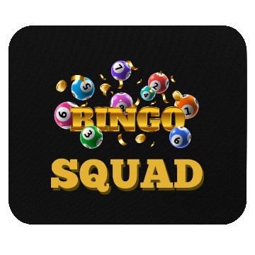 Discover Lucky bingo Mouse Pads