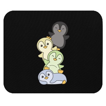 Discover Cassgender Flag Pride Lgbtq Cute Penguin Mouse Pads