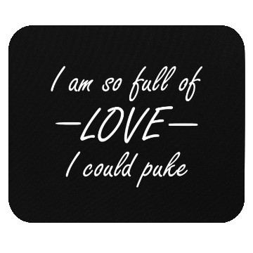 Discover Valentine's Day Love Joke Mouse Pads