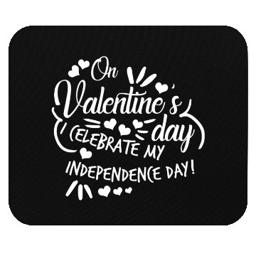 Discover Valentine's Day Independent Single Mouse Pads