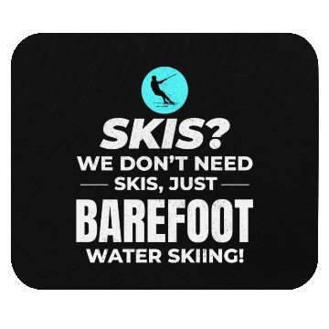 Discover Barefoot Water Skiing Extreme Sports Barefooting Mouse Pads