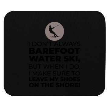 Discover Barefoot Water Skiing Extreme Sports Barefooting Mouse Pads
