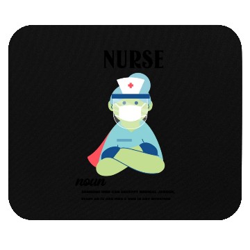 Discover nurse Mouse Pads