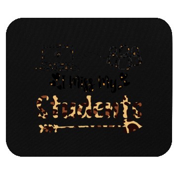 Discover I Miss My Students Leopard Print Teacher Mouse Pads