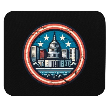 Discover Washington DC Mouse Pads