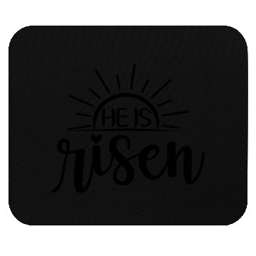 Discover He Is Risen Sunrise Christian Easter Jesus Mouse Pads