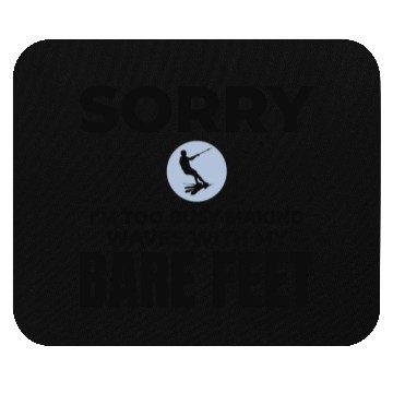 Discover Barefoot Water Skiing Extreme Sports Barefooting Mouse Pads