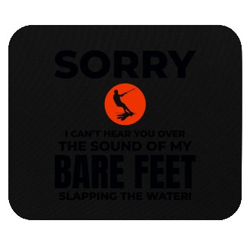 Discover Barefoot Water Skiing Extreme Sports Barefooting Mouse Pads