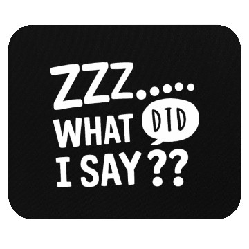Discover Sleep Talking Somniloquy Talking In Sleep Sleep Mouse Pads