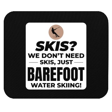 Discover Barefoot Water Skiing Extreme Sports Barefooting Mouse Pads