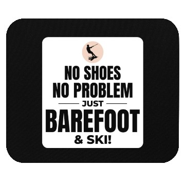 Discover Barefoot Water Skiing Extreme Sports Barefooting Mouse Pads