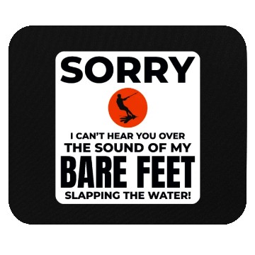 Discover Barefoot Water Skiing Extreme Sports Barefooting Mouse Pads