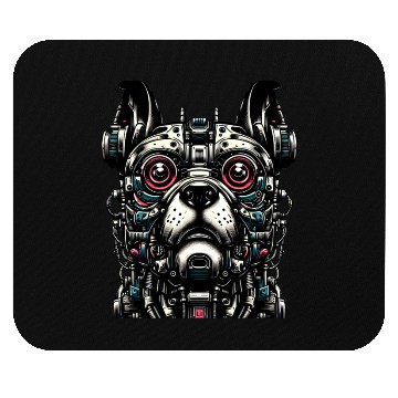 Discover Steampunk Robot Dog Mouse Pads