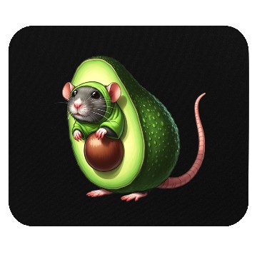 Discover Avo-Rat - Avocado Costume Mouse Pads