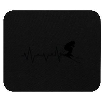 Discover Skiing Mountains Winter sports Nature Mouse Pads