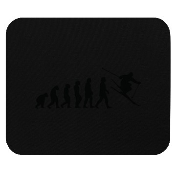 Discover Skiing Mountains Winter sports Nature Mouse Pads