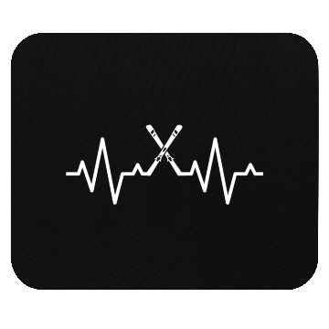 Discover Skiing Mountains Winter sports Nature Mouse Pads