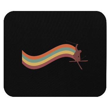 Discover Skiing Mountains Winter sports Nature Mouse Pads