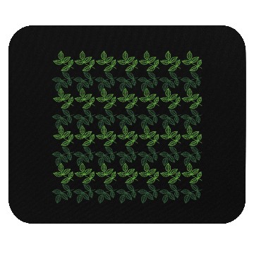 Discover SUMMER GREEN LEAVES DESIGN PATTERN Mouse Pads