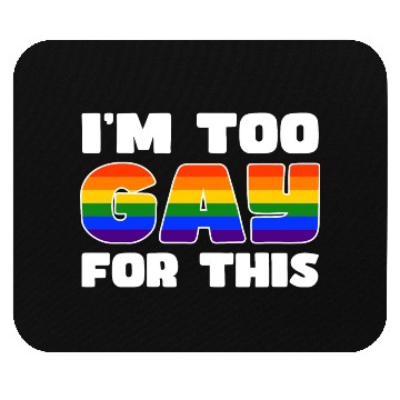 Discover Rainbow Connection Embrace ,Happy Pride Mouse Pads