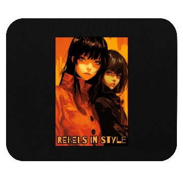 Discover Rebels in Style: Anime Girls Mouse Pads