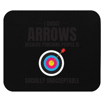 Discover Archery Targets Archer Bullseye Shooting Sport Mouse Pads