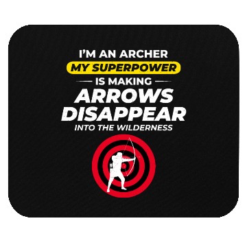 Discover Archery Targets Archer Bullseye Shooting Sport Mouse Pads