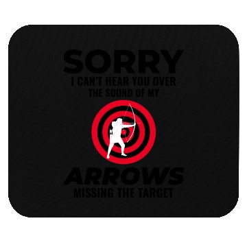 Discover Archery Targets Archer Bullseye Shooting Sport Mouse Pads
