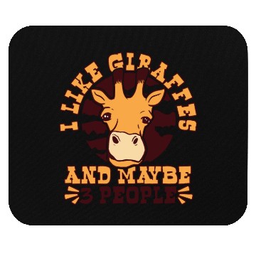 Discover Like Giraffes And Maybe 3 People African Mouse Pads