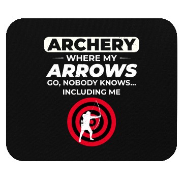 Discover Archery Targets Archer Bullseye Shooting Sport Mouse Pads