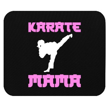 Discover Karate Mama Karate Mom Mouse Pads