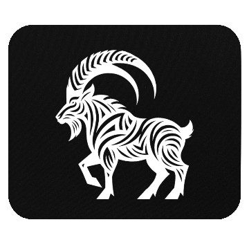 Discover Capricorn Tattoo Style Mouse Pads
