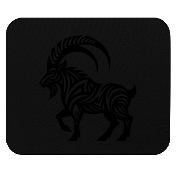 Discover Capricorn Tattoo Style Mouse Pads