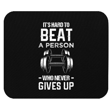 Discover fitness Its hard to beat Mouse Pads