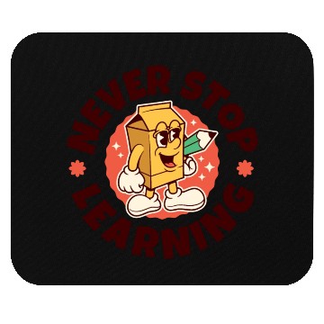 Discover Never Stop Learning Mouse Pads