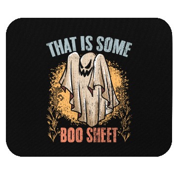 Discover That Is Some Boo Sheet Retro Ghost Hunting Mouse Pads