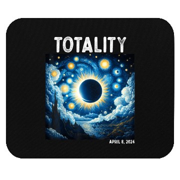 Discover Solar Eclipse 2024 Totality April 8th Astronomy Mouse Pads