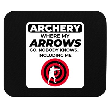 Discover Archery Targets Archer Bullseye Shooting Sport Mouse Pads