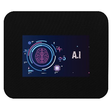 Discover Futuristic AI Design Mouse Pads