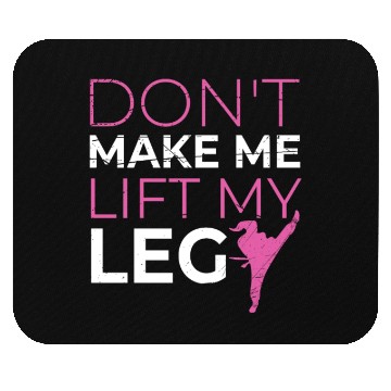 Discover Funny karate girl martial arts Mouse Pads