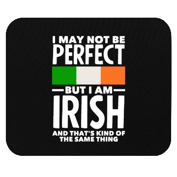 Discover Funny Irish Heritage Ireland St.Patricks Day Gift Mouse Pads