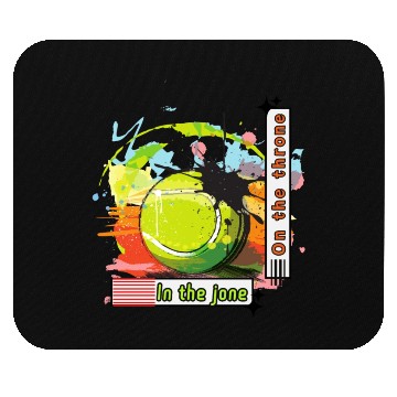 Discover Typography tennis design Mouse Pads