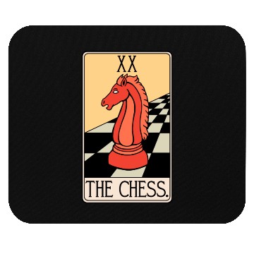 Discover Chess Piece Tarot Card - Chessboard Mouse Pads