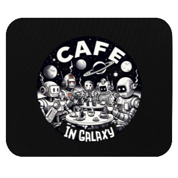 Discover Galaxy Cafe Mouse Pads