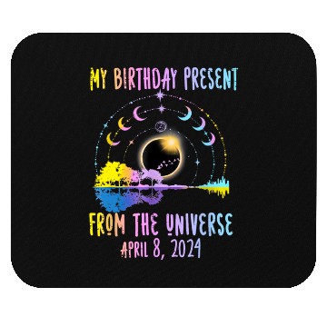 Discover Total Solar Eclipse And Yes It's My Birthday April Mouse Pads