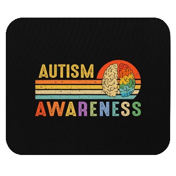 Discover World Autism Awareness Neurodiversity Autistic Mouse Pads
