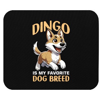 Discover Dingo Australian Dog Mouse Pads