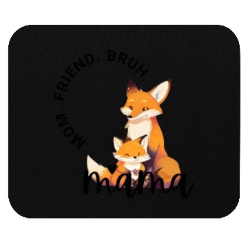 Discover Fox Mother s Day Mouse Pads