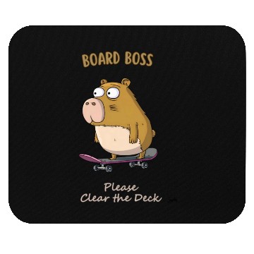 Discover Skate Park Capy: The Capybara Cruiser Mouse Pads