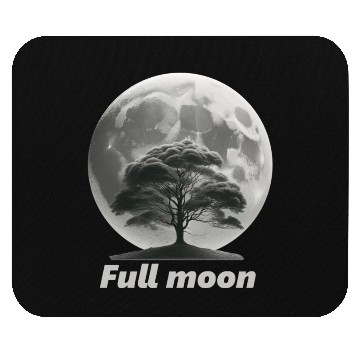 Discover Full moon Mouse Pads